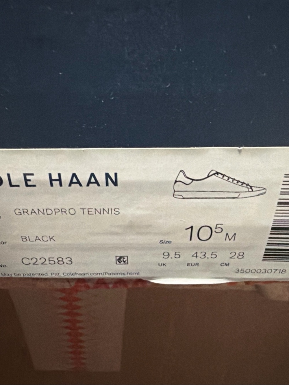 Cole Haan GrandPro Black Men's Size 10.5 M - Picture 6 of 6